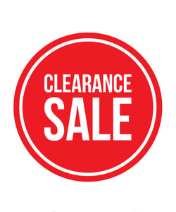 Clearance & Discontinued