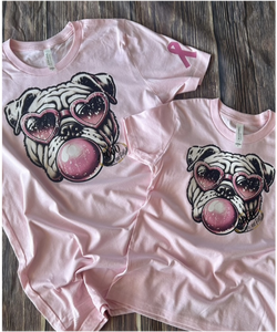 Bubblegum Bulldogs tees