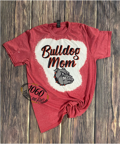 Bulldog Mom Bleach Tee