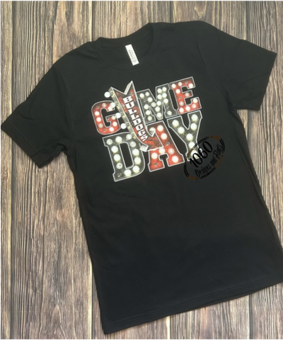 Bulldog Game Day Marquee tee