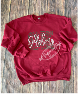 Leopard Oklahoma Sweatshirt