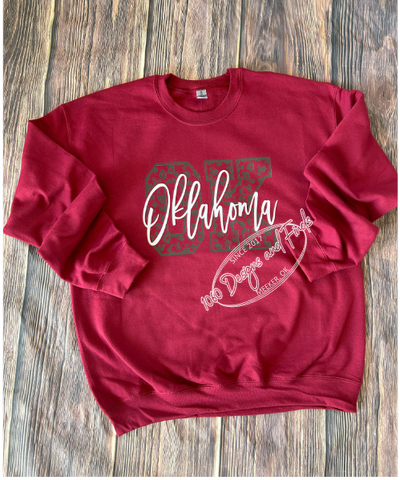 Leopard Oklahoma Sweatshirt
