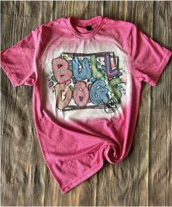 Pink Bulldogs tee