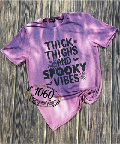 Thick Thighs and Spooky Vibes Tee