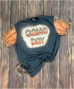 Game Day Basketball Bleached Tee