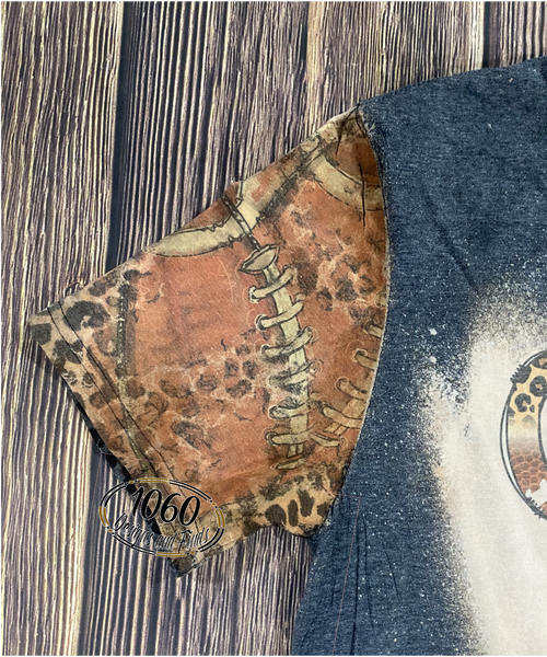 Game Day Football Bleached Tee