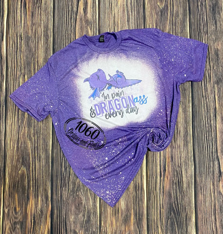 Lupus Awareness baby dragon tee